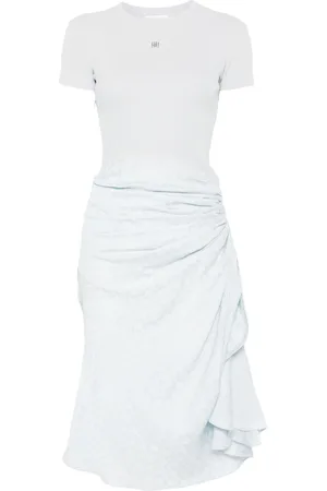 Givenchy Robe mi-longue à design drapé