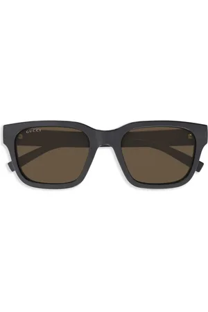 Gucci Lunettes de soleil à détails Web