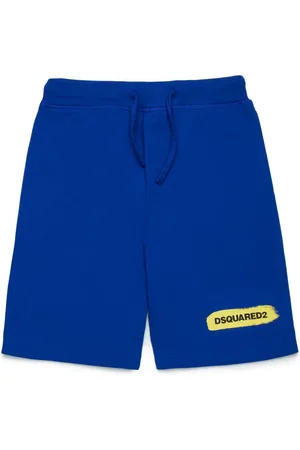 Dsquared2 Short de sport en polaire à logo imprimé