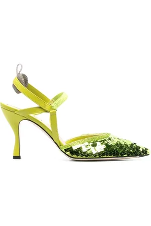 Fendi Escarpins orné de sequins à bout pointu