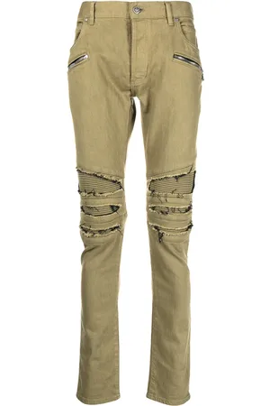 Balmain Jean skinny à design multi-poches