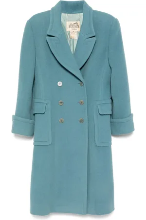 Hermès Manteau à boutonnière croisé (années 1990-2000)