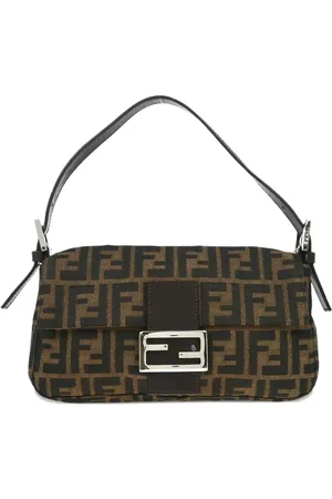 Fendi Sac à main Zucca Baguette (années 1990-2000)