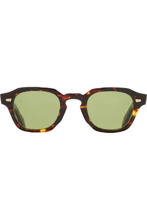 CUTLER & GROSS Lunettes de soleil à effet écaille de tortue