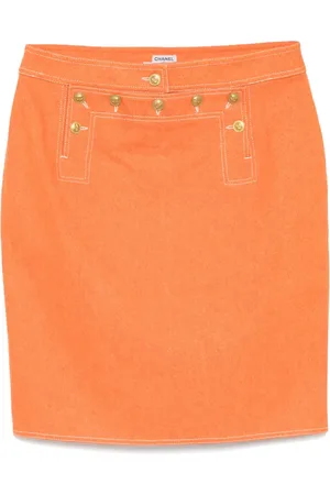 CHANEL Jupe en jean (années 1999-2000)