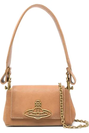 Vivienne Westwood Sac porté épaule en cuir artificiel à plaque Orb