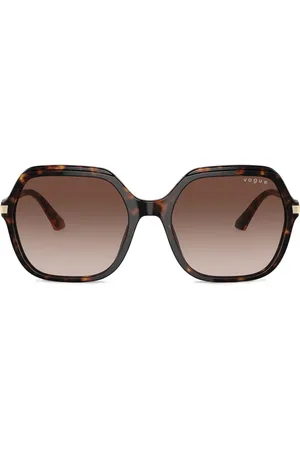 vogue Lunettes de soleil à effet écaille de tortue