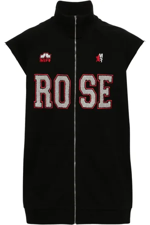 MARTINE ROSE Gilet à logo brodé