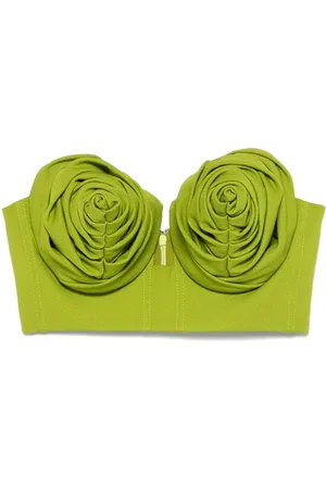 Jean Paul Gaultier Haut crop à bonnets coniques