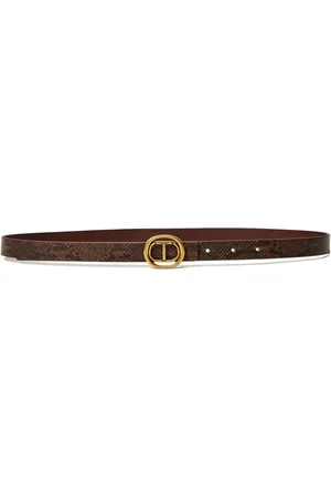 Twin-Set Ceinture à plaque logo