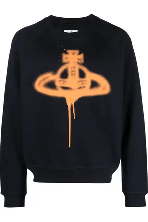 Vivienne Westwood Pull en coton à imprimé Spray Orb