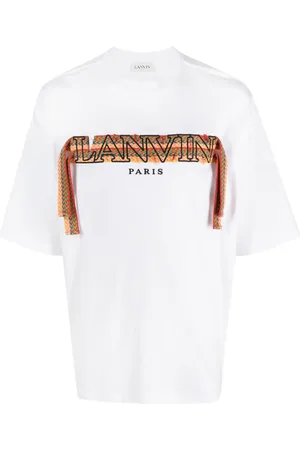 Lanvin T-shirt en coton à broderies