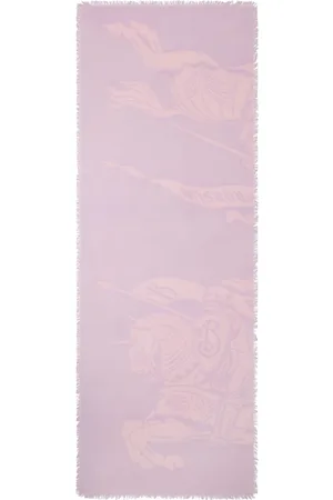 Burberry écharpe en laine à logo
