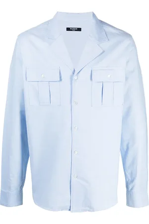Balmain Chemise à poche poitrine