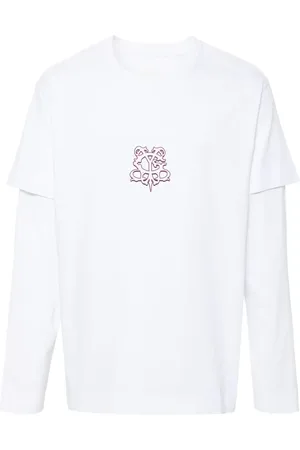 Givenchy T-shirt en coton à imprimé graphique