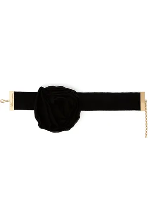 BLUMARINE Collier ras-de-cou à applique rose