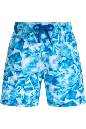 Vilebrequin Short de bain léger Iced Turtles