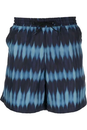 A.P.C. Short de bain à imprimé tie-dye