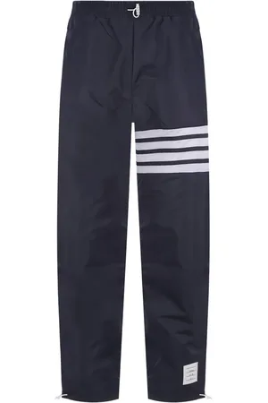 Thom Browne Pantalon de jogging à détails 4 bandes signature