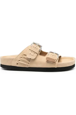 Isabel Marant Sandales Lennyo en raphia