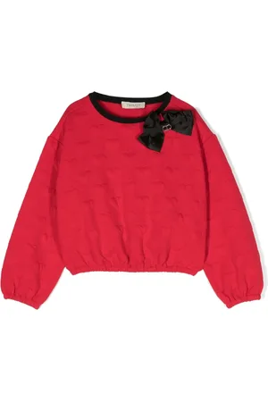 Twin-Set Pull à motif cœur embossé