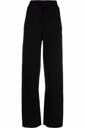 Alberta Ferretti Pantalon en maille à coupe droite