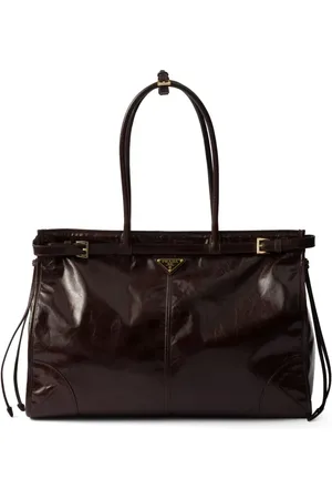 Prada Grand sac porté épaule Bonnie