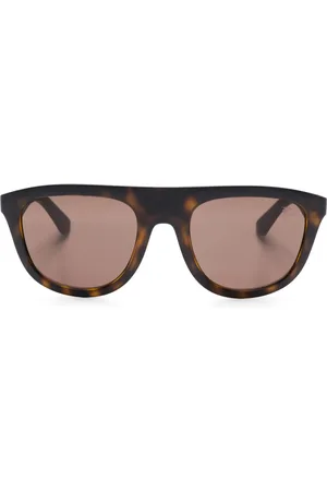 Burberry Lunettes de soleil à monture effet écaille de tortue