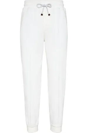 Brunello Cucinelli Pantalon de jogging à coupe fuselée