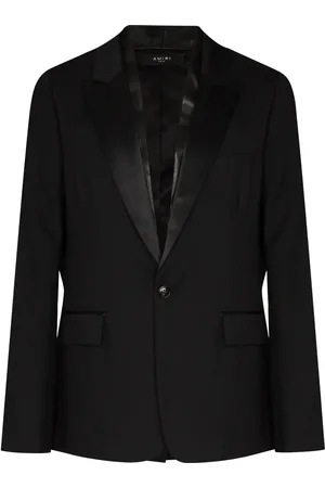 AMIRI Blazer en laine à simple boutonnage