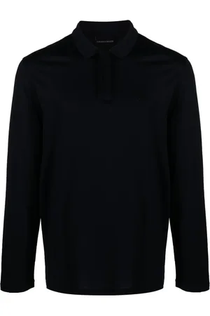 Emporio Armani Polo à logo embossé