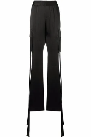 Balmain Pantalon satiné à poches cargo