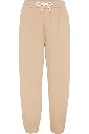 Brunello Cucinelli Pantalon de jogging à coupe droite