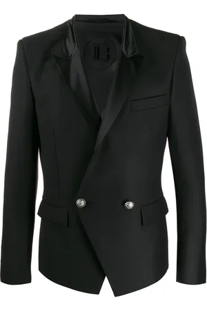 Balmain Blazer structuré à boutonnière croisée