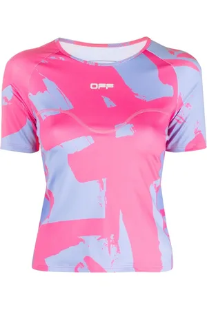 OFF-WHITE Chemise imprimée à manches courtes