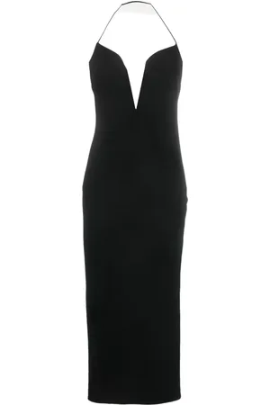 Givenchy Robe longue à dos nu