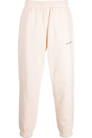 Monochrome Pantalon de jogging en coton à logo imprimé