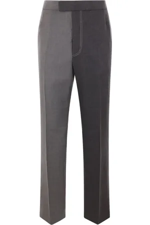 Thom Browne Pantalon bicolore en laine