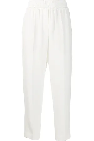 Brunello Cucinelli Pantalon de jogging crop
