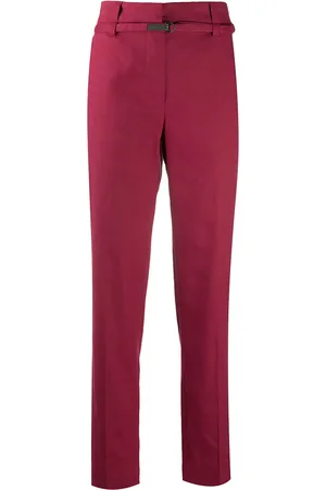Brunello Cucinelli Pantalon slim à taille haute