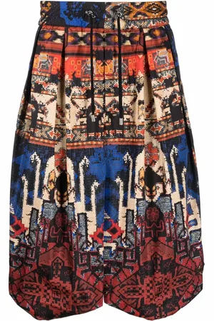 Balmain Bermuda à imprimé graphique