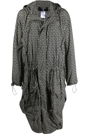 Balmain Imperméable à capuche