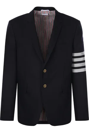 Thom Browne Blazer en laine à bandes signature