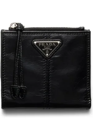 Prada Portefeuille en cuir