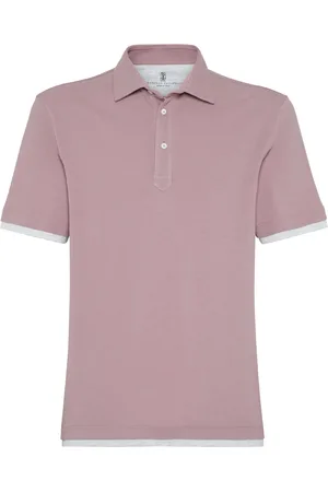 Brunello Cucinelli Polo à design superposé