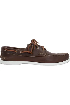 YUKETEN Leather boat shoes
