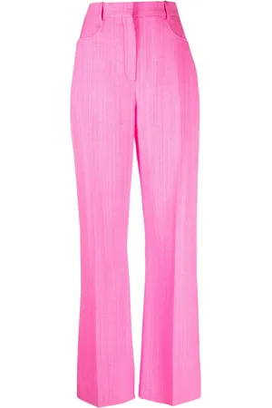 Jacquemus Pantalon Le Pantalon Sauge à coupe évasée