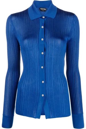 Tom Ford Cardigan en cachemire à col polo