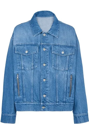 Balmain X Pokémon veste en jean à imprimé Pikachu