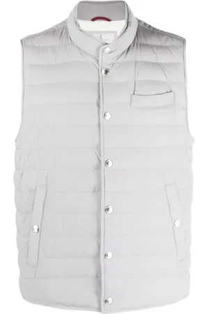 Brunello Cucinelli Gilet à design matelassé